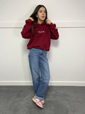 Hoodie bourgogne